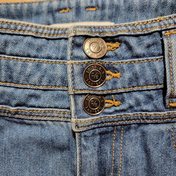 Current/Elliott The Pinball Cropped Maritime Jeans Size 27 (measures 28) - Picture 6 of 6